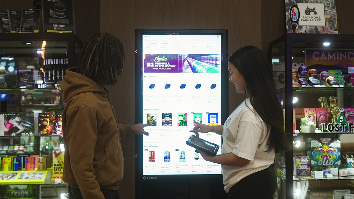 retail store activation with brand ambassador